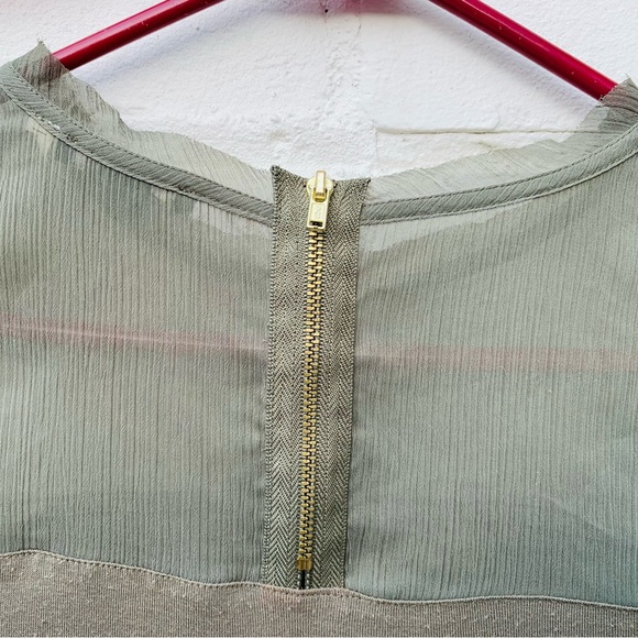 *DONATED* H&M Sheer-Panel T-Shirt - Picture 4 of 5